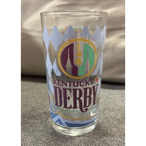 Kentucky Derby 148 Glasses Set of 2 – 2022 Churchill Downs Mint Julep - Picture 11 of 14